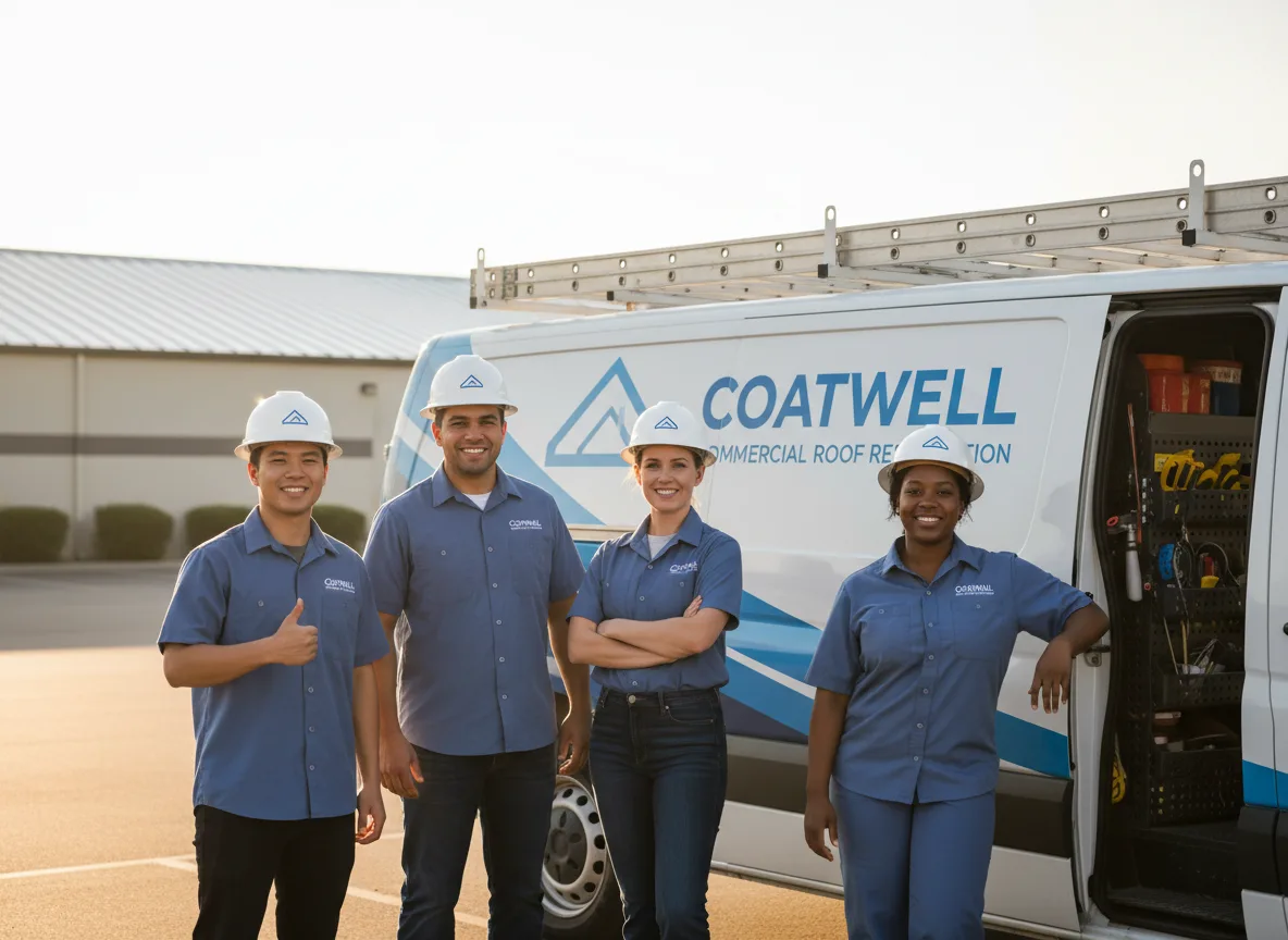 Commercial roof coating company in Trout, LA